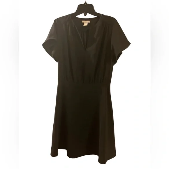 h&m short wrap dress Sandra Mansour x H&M Black Ruffled Dress Wrap Bow M